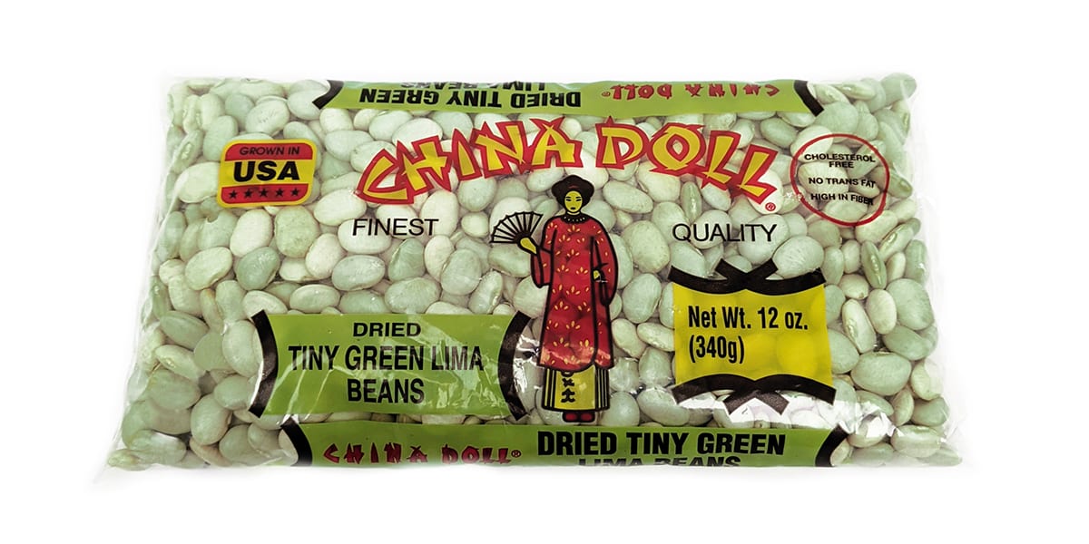 China Doll Tiny Green Lima Beans -