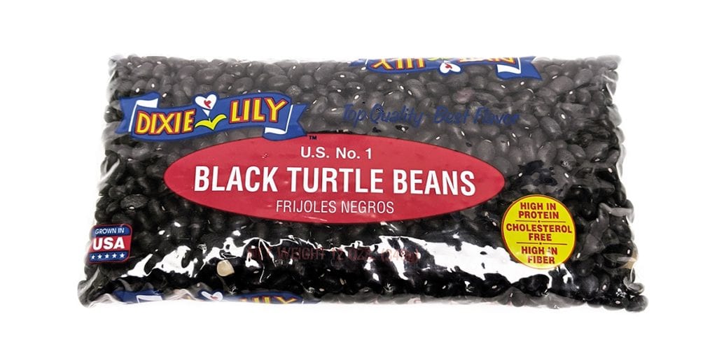 Dixie Lily Black Turtle Beans 12oz