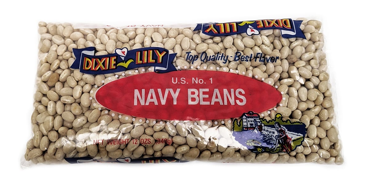 Dixie Lily Navy Beans 12oz