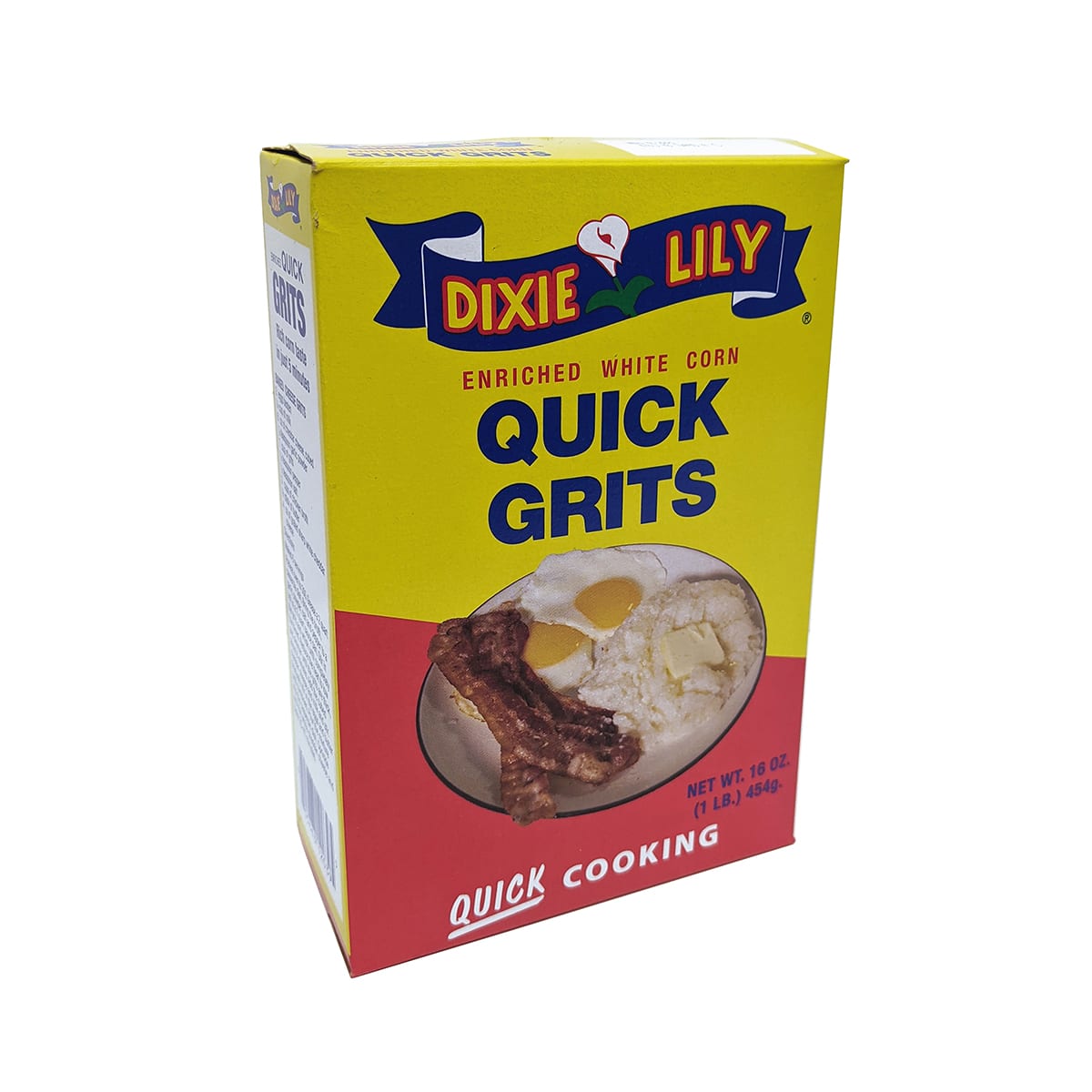 Dixie Lily Quick Grits Enriched White Corn 16oz