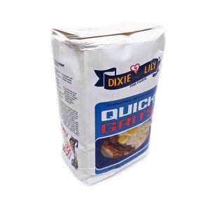 Dixie Lily Quick Grits Enriched White Corn 32oz Harsh Angle